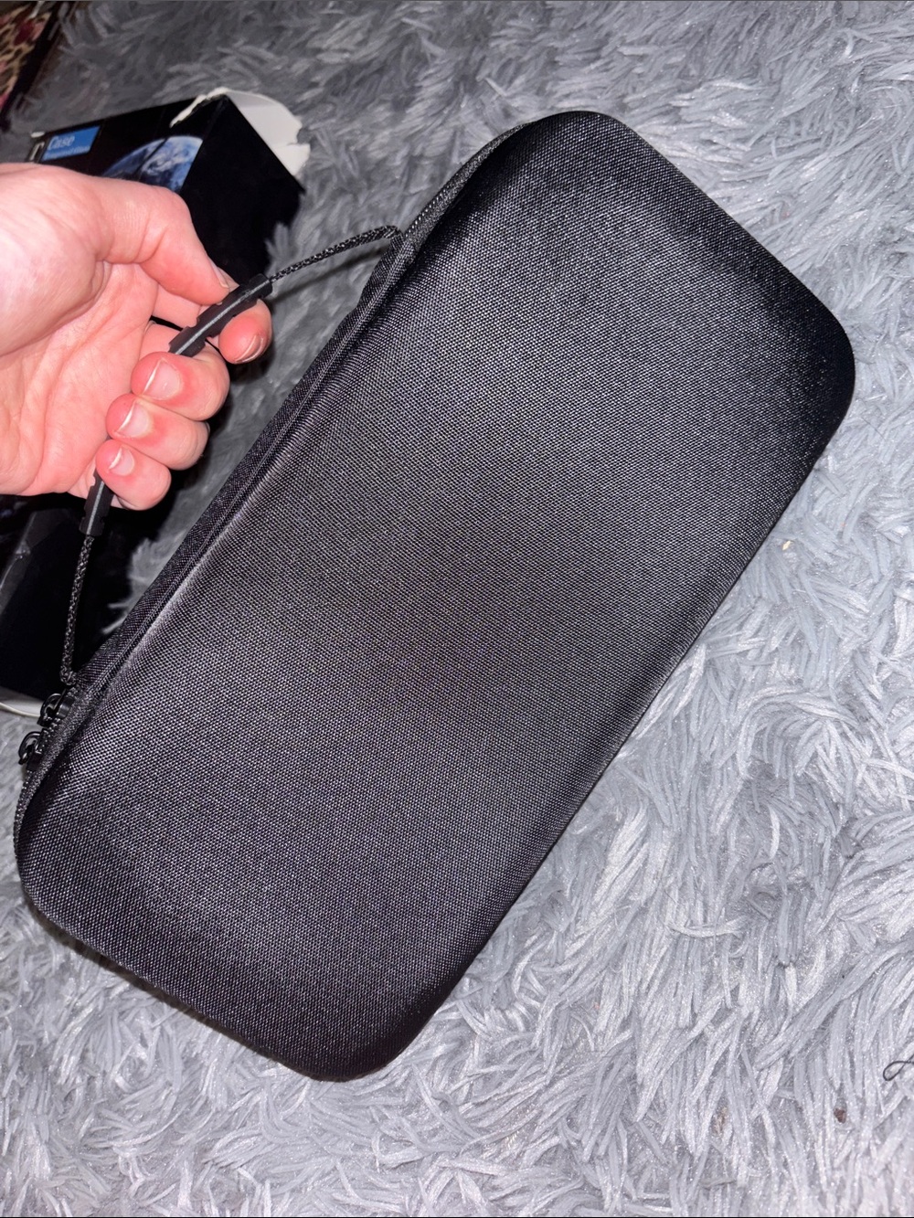 Nintendo switch 2 Black Zippered Travel Case with Strap & 12 game holders NEW - Picture 5 of 5